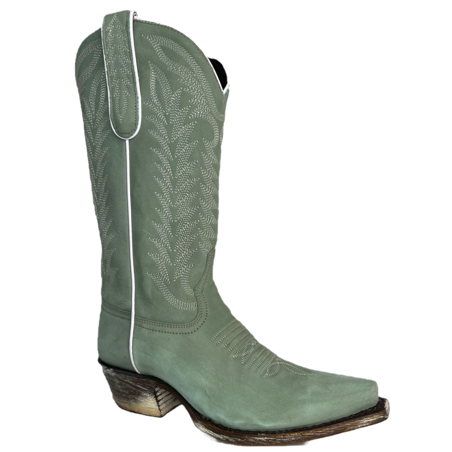 Caborca Silver Ladies Arkansas Ciel Snip Toe Boots SLMAA669-CL