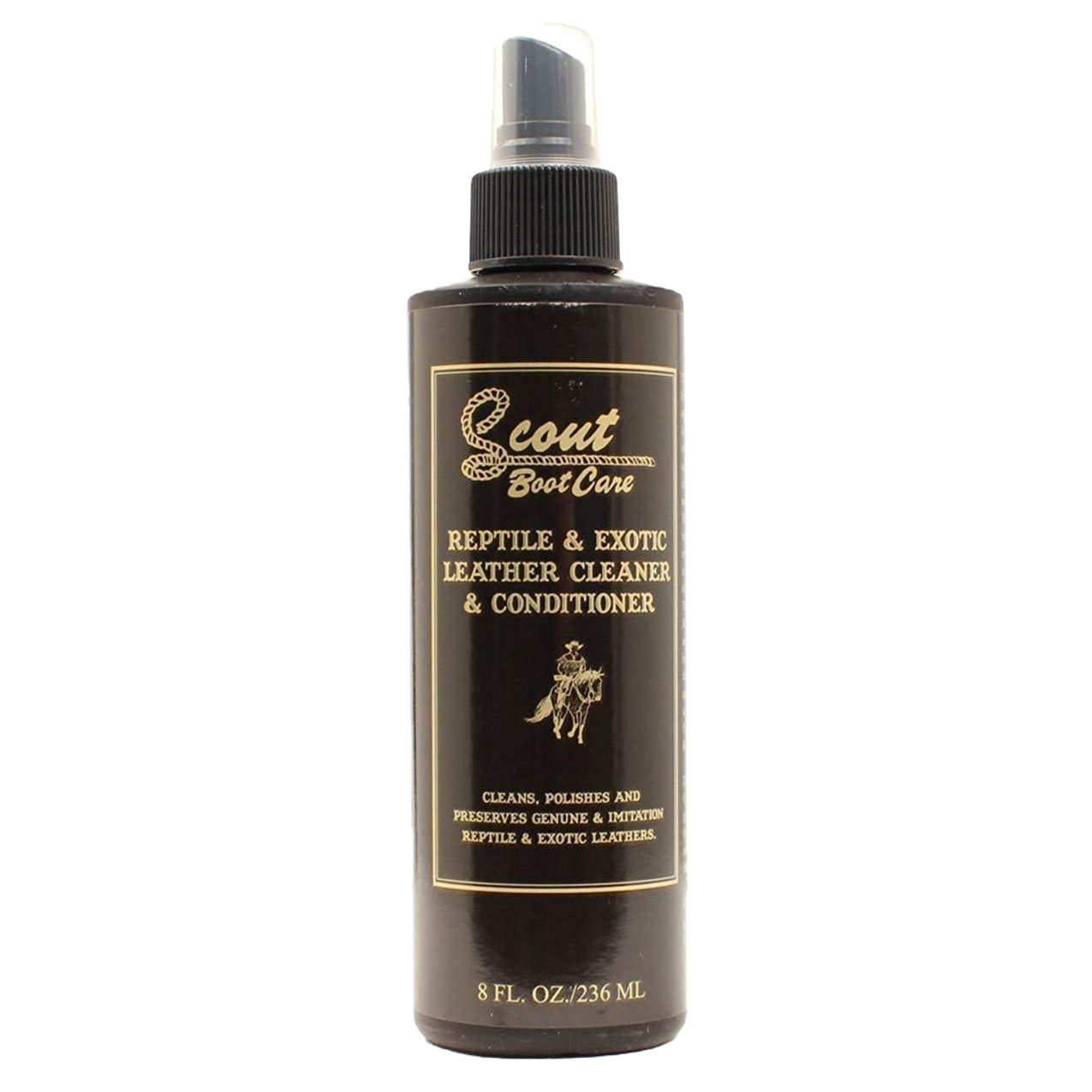 Load image into Gallery viewer, Scout Reptile &amp;amp; Exotic Leather Cleaner &amp;amp; Conditioner Spray 8oz 03610
