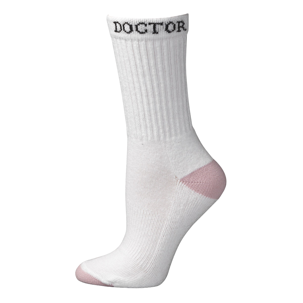 Boot Doctor Ladies Crew Style White Socks 0496805