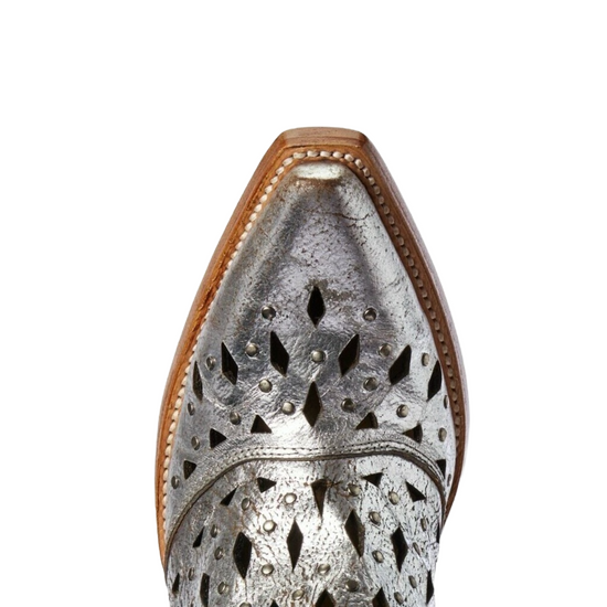 Ariat® Ladies Silver Metallic Studded Dixon Western Boot 10031501