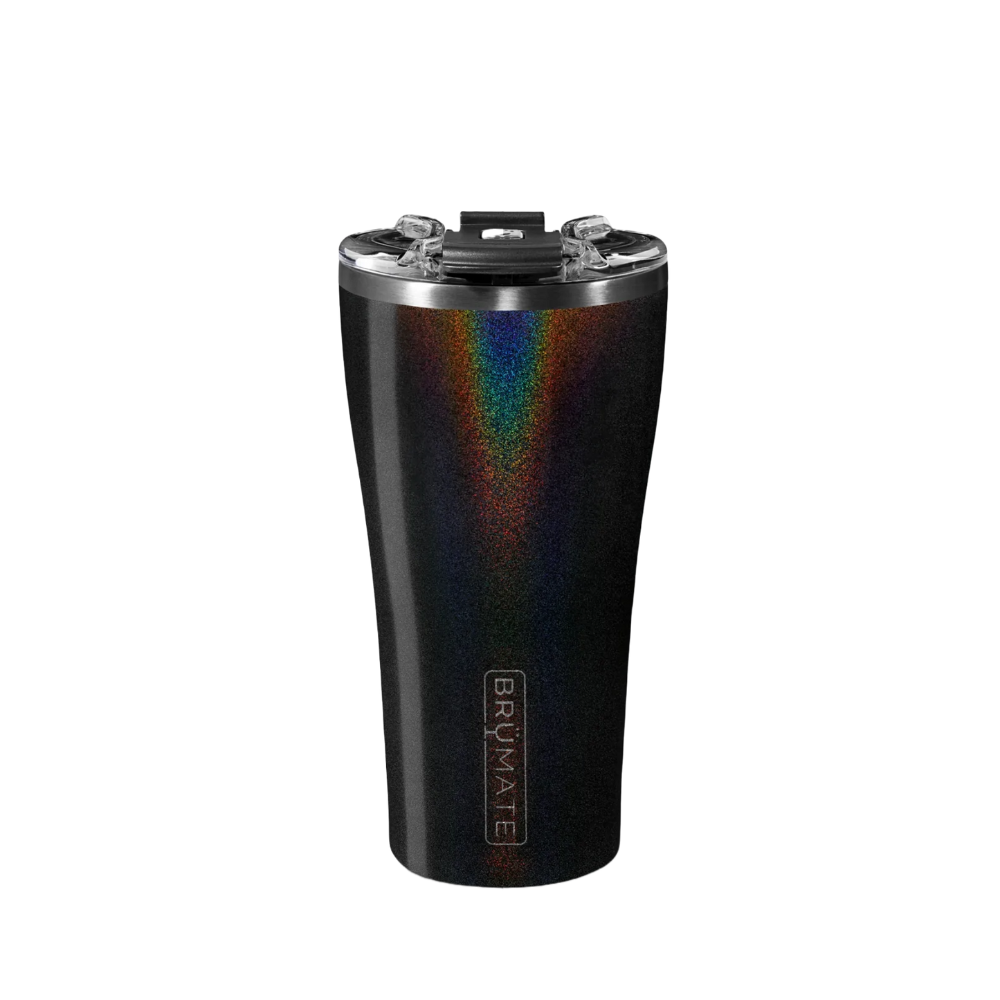 Brümate® Nav 22oz Insulated Glitter Charcoal Mug DWNV22GCH