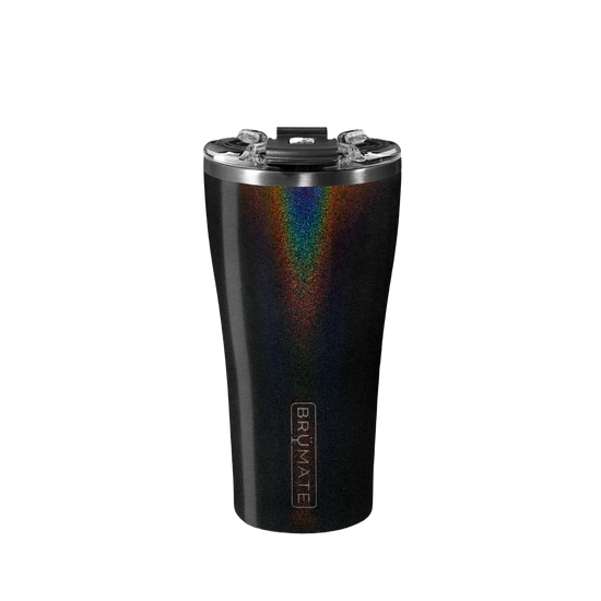 Brümate® Nav 22oz Insulated Glitter Charcoal Mug DWNV22GCH