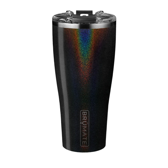 Brümate® Nav 32oz Insulated Glitter Charcoal Mug DWNV32GCH