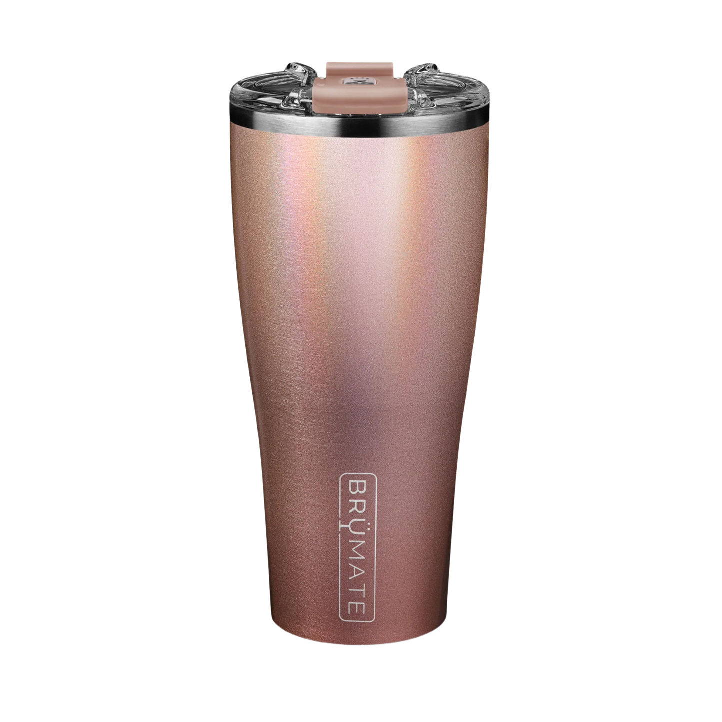 Brümate® Nav 32oz Insulated Glitter Rose Gold Mug DWNV32GRG