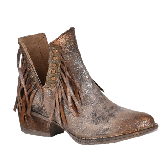 Corral fringe 2025 ankle boots
