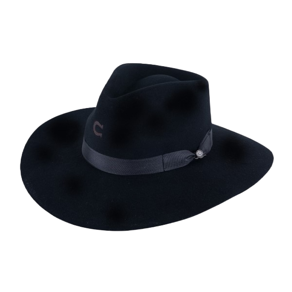 Charlie 1 Horse Black Highway Felt Hat CWHIWA-403607