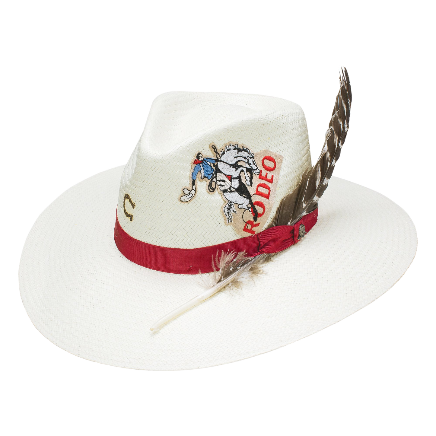 Charlie 1 Horse Ladies Rodeo Road Natural Straw Hat CSRDRO-343681