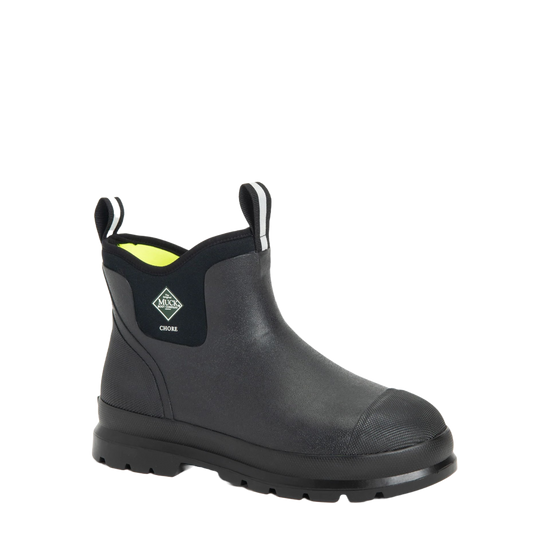 Muck Men's Chore Chelsea Black Waterproof Boots CHC000A