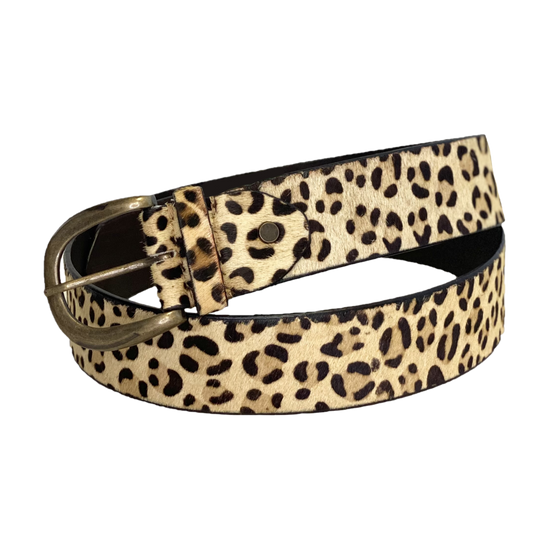 Diba True Small Cheetah Print Hair-On Belt DB3508-CHE