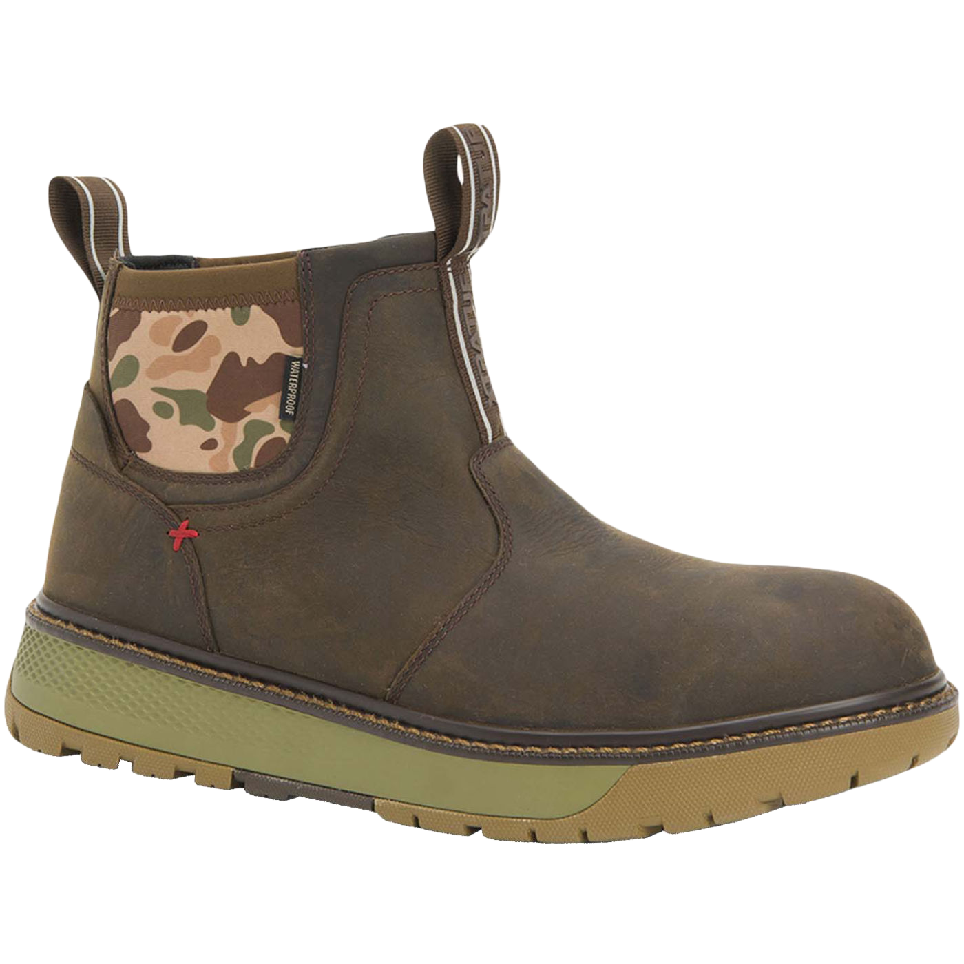 Mens camo 2025 chelsea boots