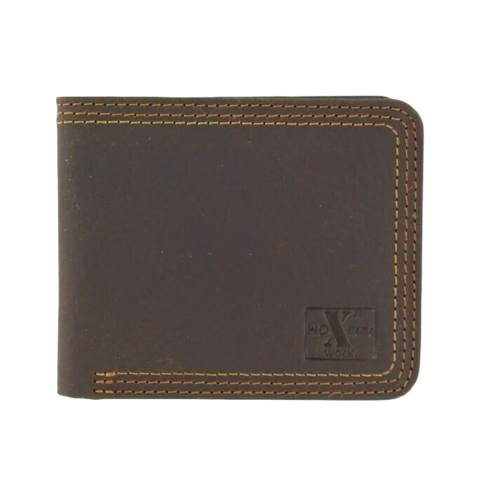 HD Xtreme Mens Western Triple Stitch Bifold Wallet N6310602