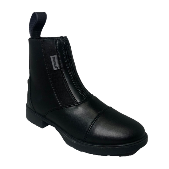 Horze Children's Black Carlow Jodhpur Boots 38237