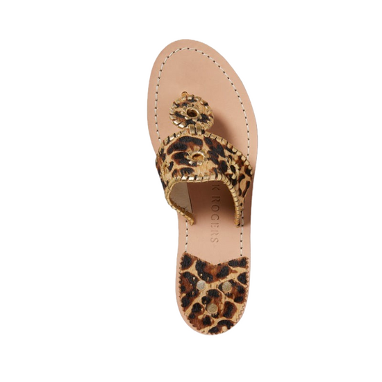 Jack rogers 2025 leopard sandals