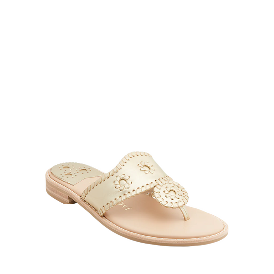 Jack Rogers® Ladies Flat Platinum Sandals 111221JK01046