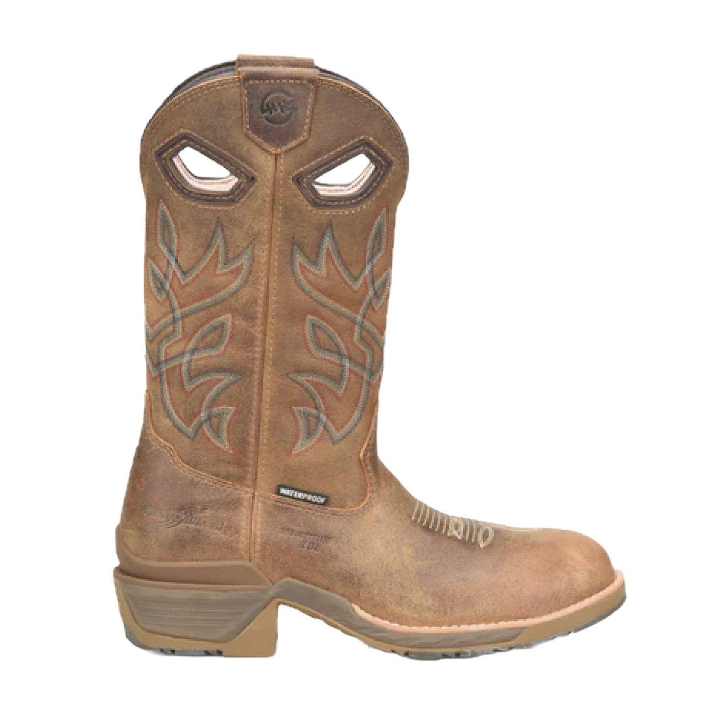 Double H® Men's 12" Cleave Composite Toe Brown Work Boots DH5422