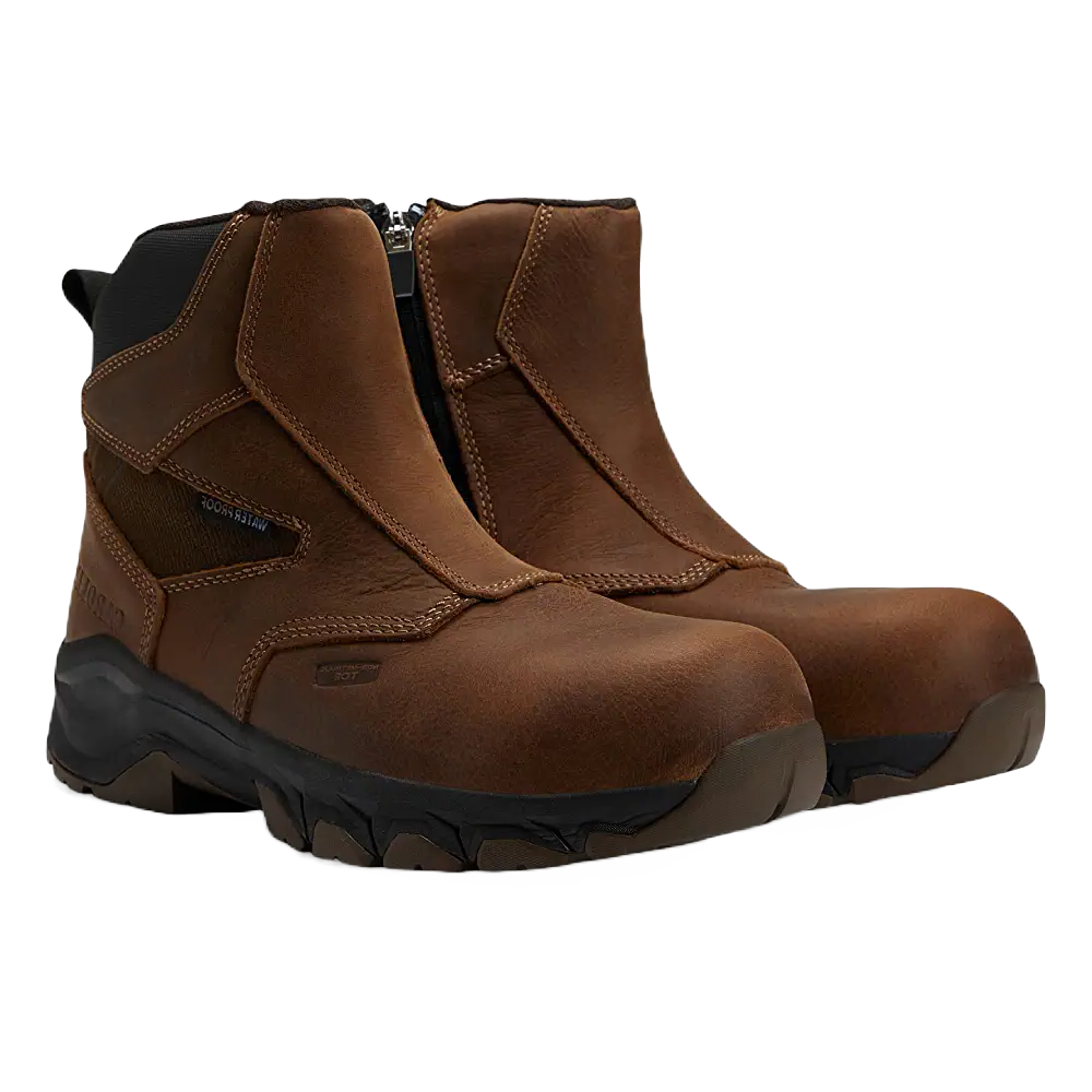 Carolina® Men's 6" Subframe Waterproof Brown Work Boots CA5550