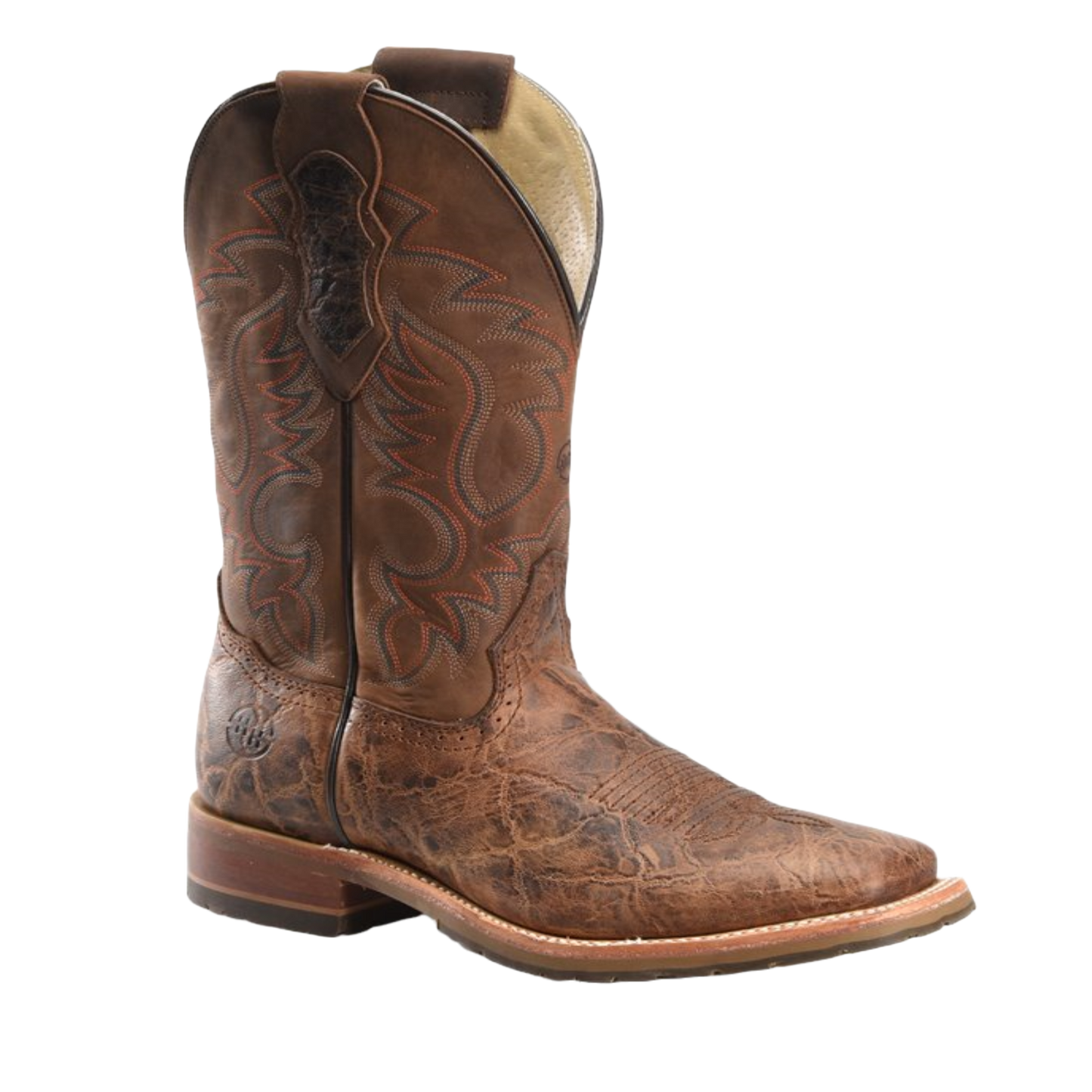 Double H® Men's Bregman 12" Wide Square Toe Brown Work Boots DH8645