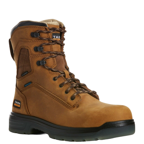 Ariat Men's Turbo 8" H2O Waterproof Composite Toe Work Boots 10027326