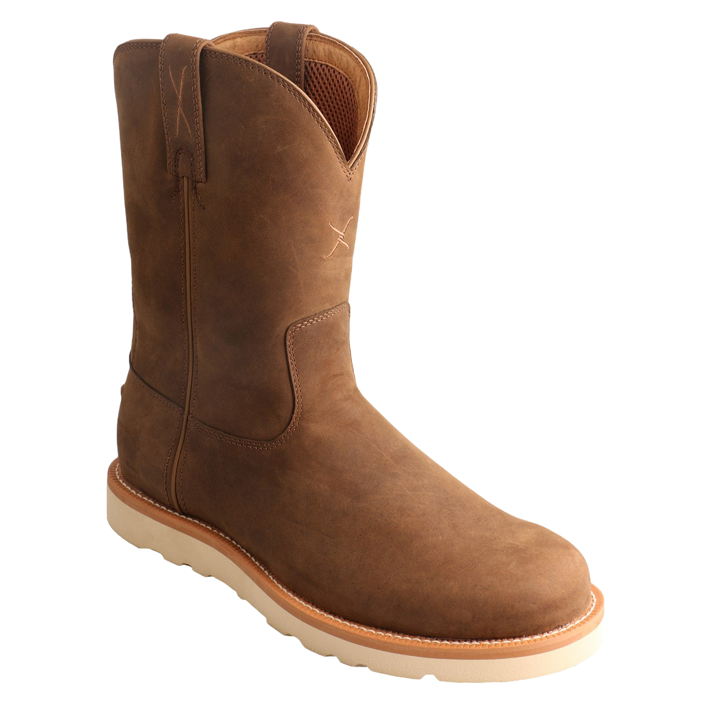 Pull on 2025 wedge work boots