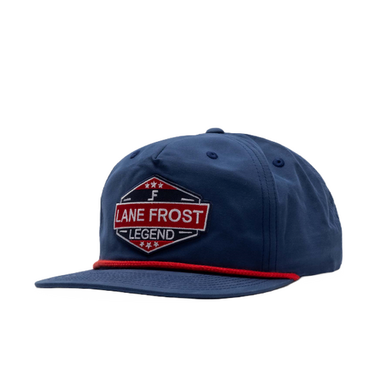 Lane Frost® Men's July Navy 6-Panel Snapback Hat LFB0550