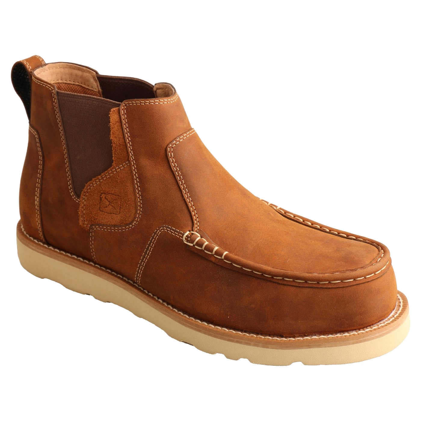 Twisted X Men's 4" Chelsea Wedge Sole Oiled Work Boots MCAN001