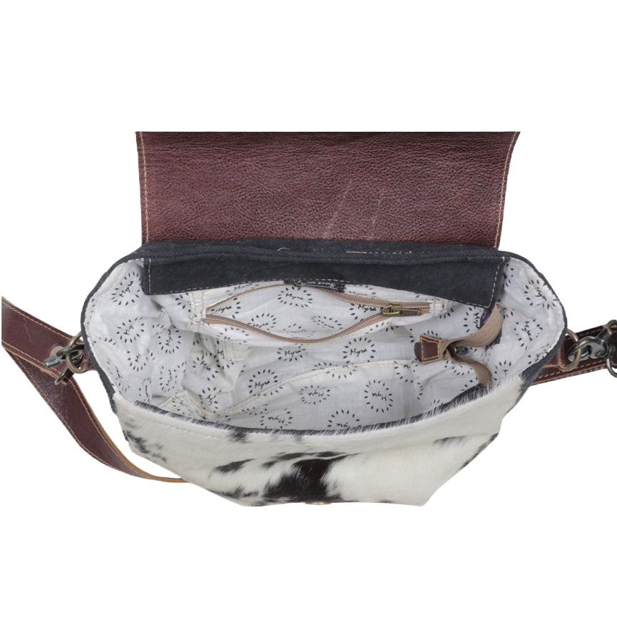 Myra Bag Ladies Efficient Canvas & Hairon Bag S5272