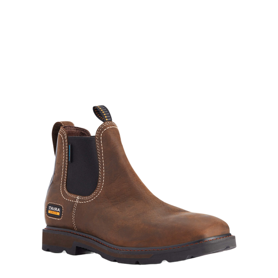 Ariat Men's Groundbreaker Chelsea Waterproof Soft Toe Boots 10038324