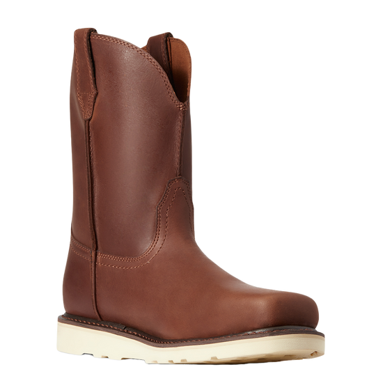Ariat® Men's Rambler Wedge Foothill Brown Steel Toe Work Boots 10035883