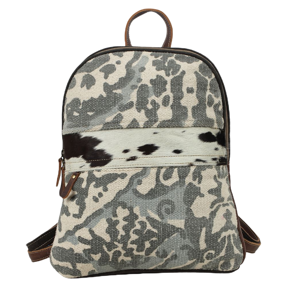 Load image into Gallery viewer, Myra Bag Ladies Dough Patterned Backpack Bag S-1592
