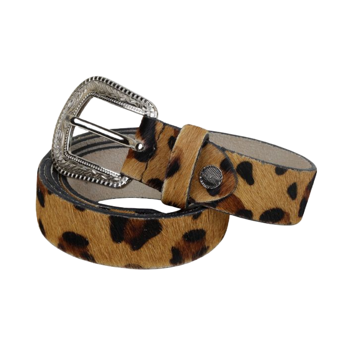 Myra Bag Ladies Rock On Leopard Hairon Leather Belt S-2929