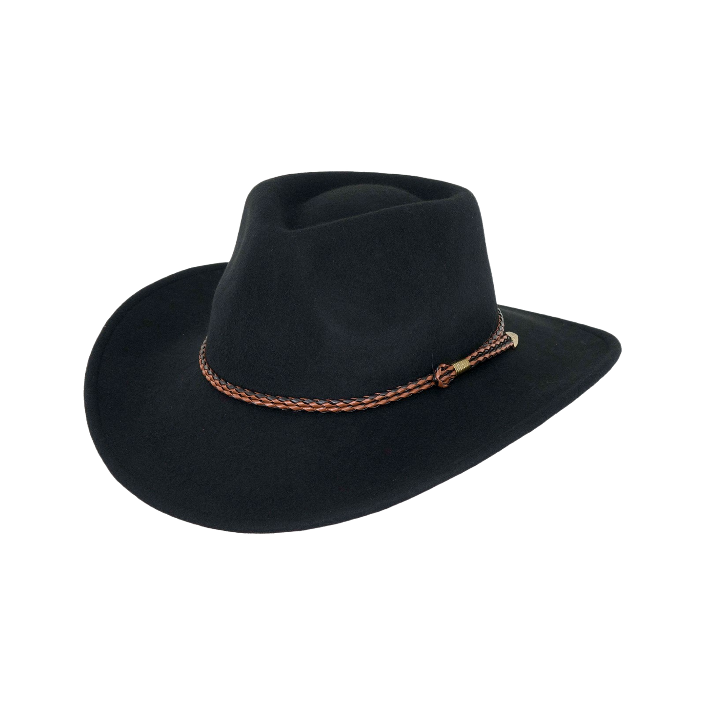 Outback Men s Broken Hill Black Wool Western Hat 1392 BLK Wild