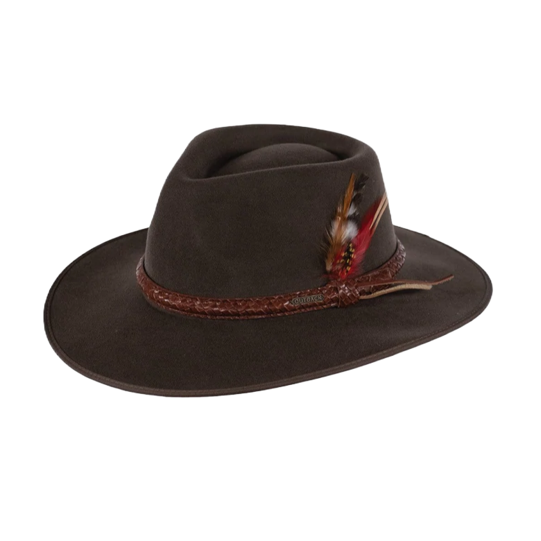 Outback Trading Company® Santa Fe Khaki Wool Hat 1109-KKI
