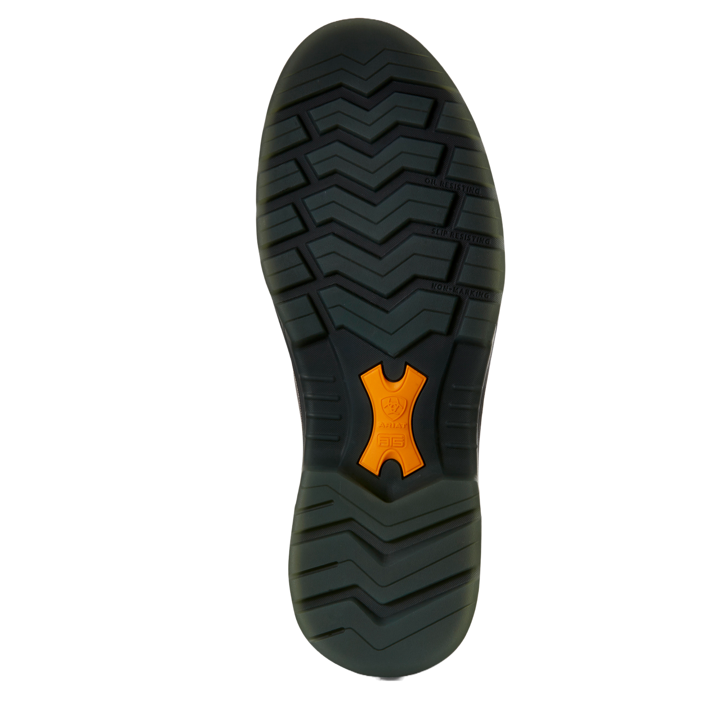 Ariat® Men's 6" Turbo Chelsea Carbon Toe Black Work Boots 10027330