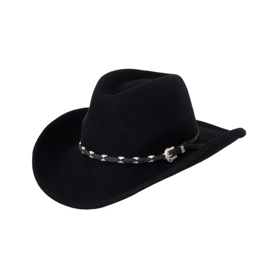 Outback Trading Company® Men's Wallaby Black Cowboy Hat 1320-BLK
