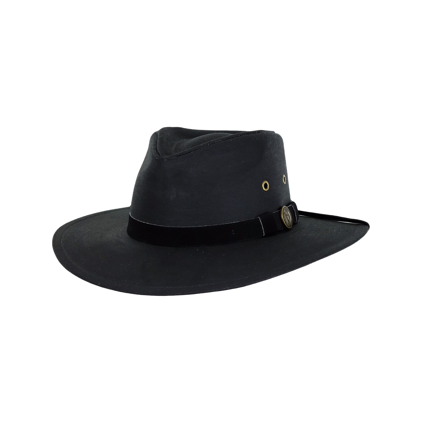 Outback Trading Company Men's Kodiak Black Oilskin Hat 1480-BLK