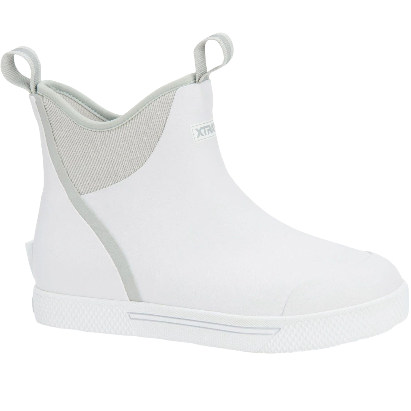 Xtratuf Men's Shrimp White Boot – 75136-WHT, Pull-On Rubber, Made In USA