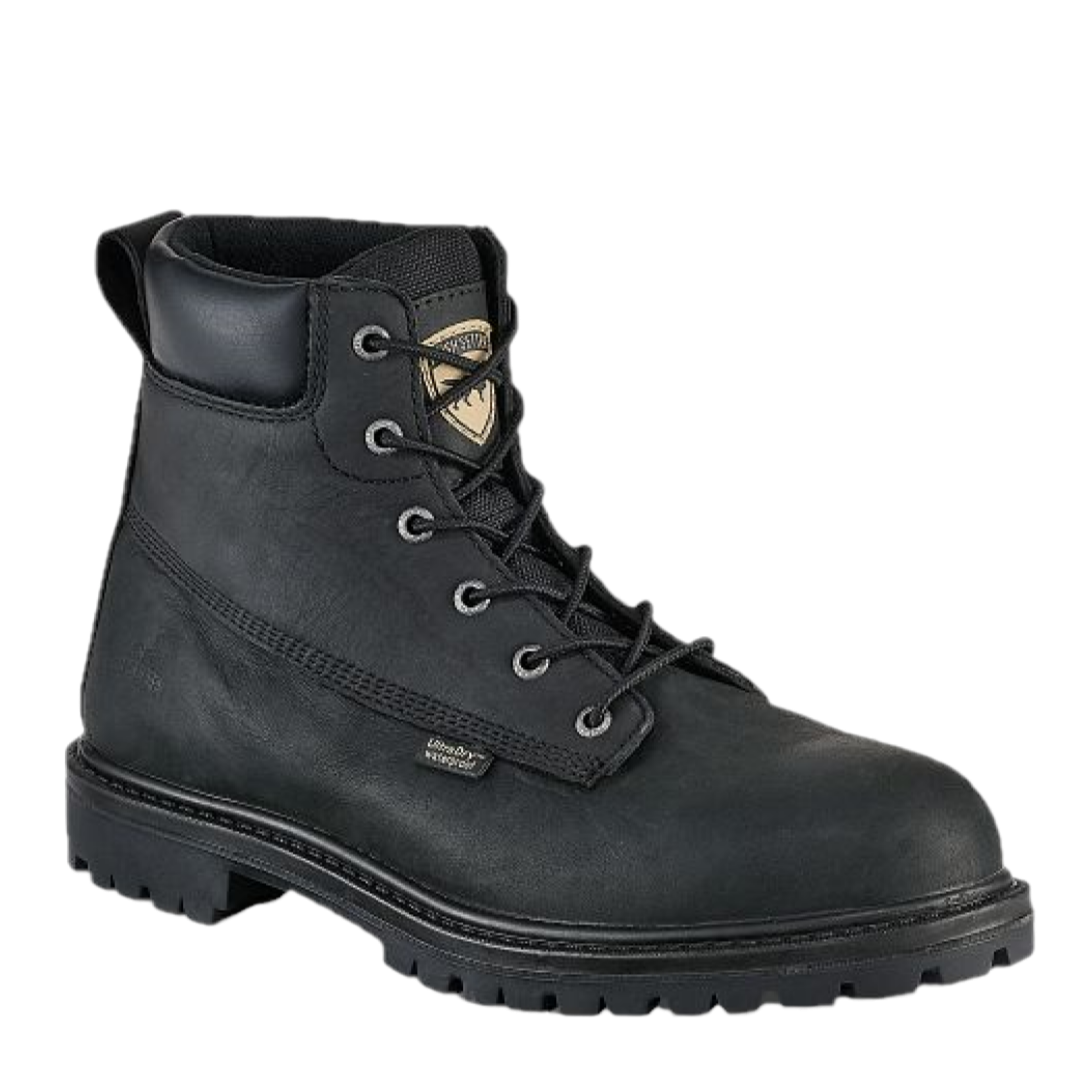 Ashby Irish Setter Black Work Boots Mens Boots Irish Setter Boots