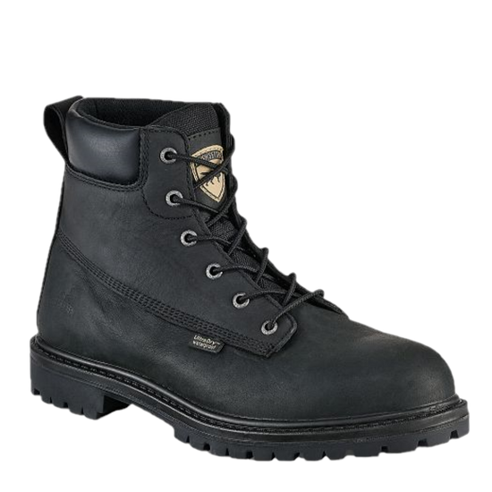 Irish Setter® Men's Hopkins 6 Inch Black Round Toe Work Boots 83670