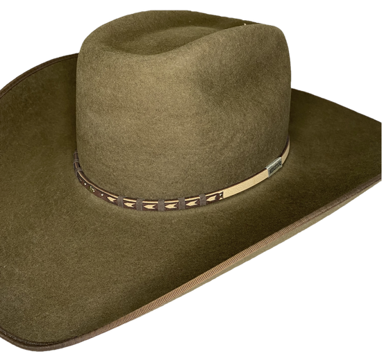 Resistol High Score Oak Brown Felt Cowboy Hat RWHGSCB7942KB