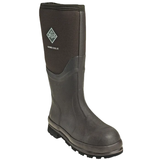 Muck Men s Chore Cool Brown Steel Toe Waterproof Boots CSCT STL