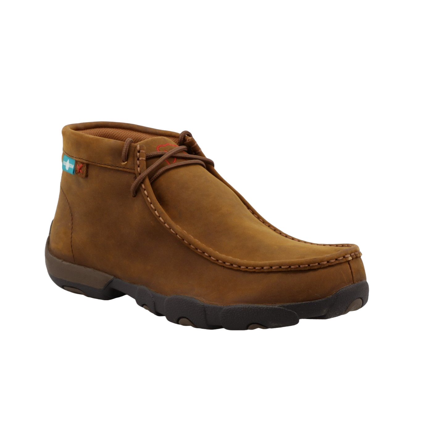 Twisted X Men's Work Chukka Driving Moc Distressed Saddle Shoes MDMW001