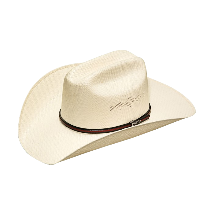 Twister Men's 5X Natural Shantung Straw Cowboy Hat T71563