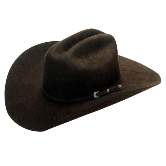 Twister Men's Dallas Chocolate Felt Cowboy Hat T7101047