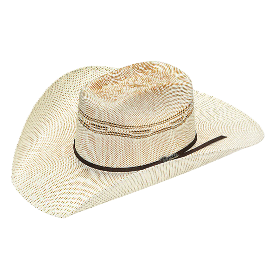 Twister Men's Tan Bangora Straw Cowboy Hat T71625