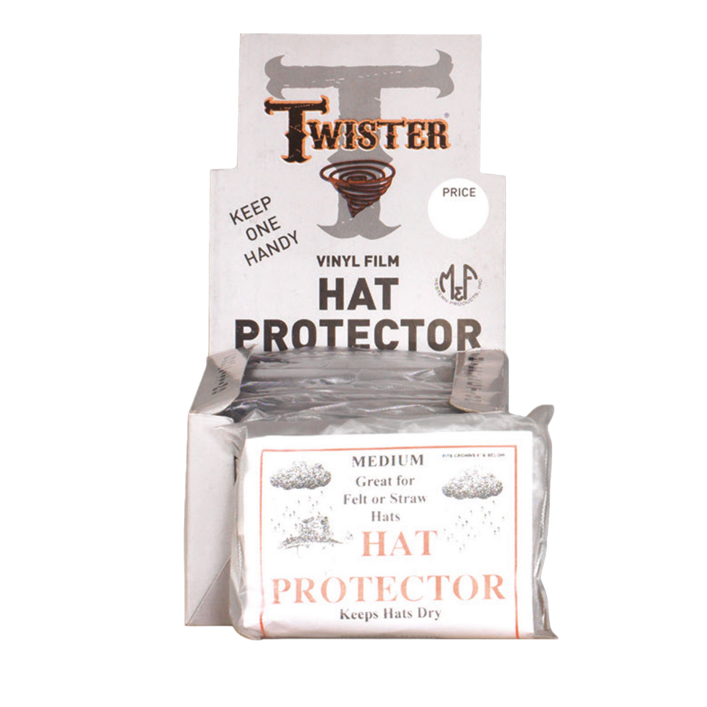 Twister® Clear Vinyl Western Hat Protector 01081-XL