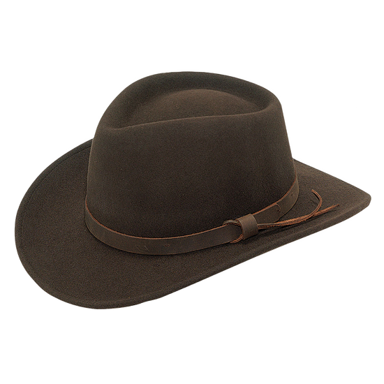 Twister Men's  Durango Crushable Wool Brown Hat 7211202