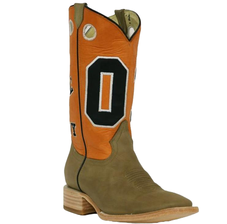 RockinLeather Men's Orange 