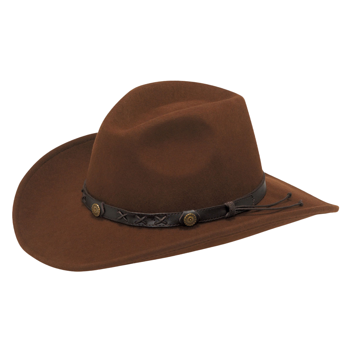 Twister Dakota Crushable Chestnut Brown Wool Cowboy Hat 7211057