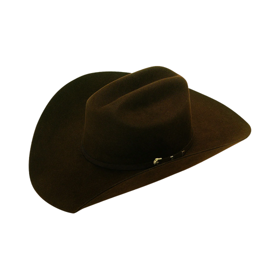 Twister® Men's Santa Fe 2X Chocolate Brown Wool Western Hat T7525047