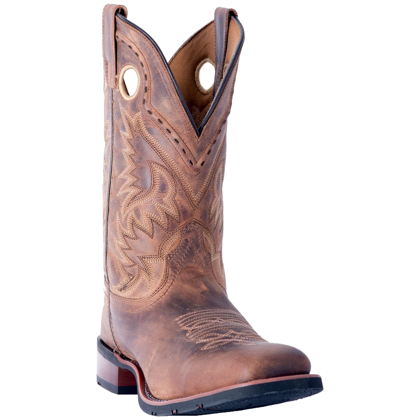 Mens distressed 2025 western boots